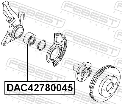 Wheel Bearing DAC42780045