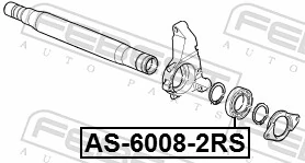 Bearing AS-6008-2RS