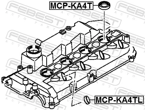Seal Ring, injector MCP-KA4T