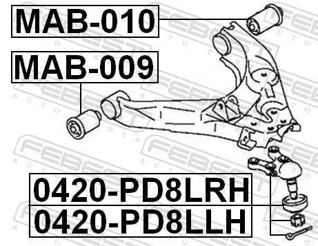 Ball Joint 0420-PD8LLH