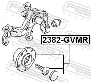 Wheel Hub 2382-GVMR