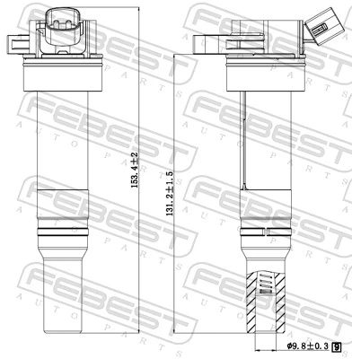 Ignition Coil 12640-006
