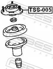 FEBEST TSS-005 Suspension Strut Support Mount
