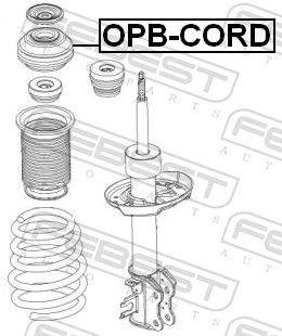 Suspension Strut Support Mount OPB-CORD