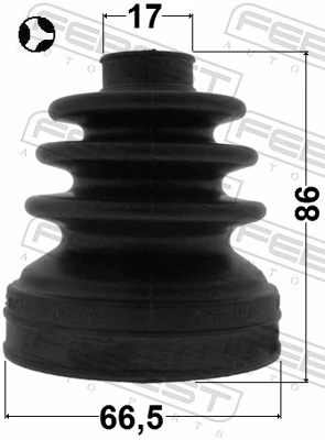 Bellow Kit, drive shaft 0515-DY3WT