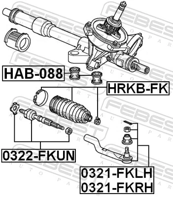 Bellow, steering HRKB-FK