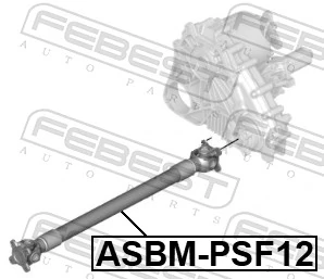 Propshaft, axle drive ASBM-PSF12