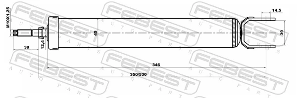 Shock Absorber 12650915R