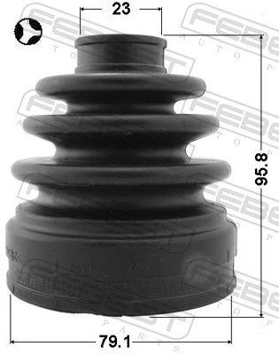 Bellow Kit, drive shaft 0215-L32T