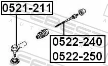 Tie Rod End 0521-211
