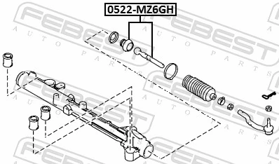 Inner Tie Rod 0522-MZ6GH