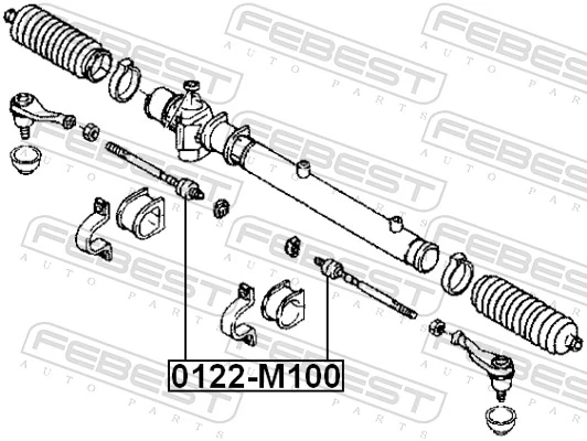 Inner Tie Rod 0122-M100