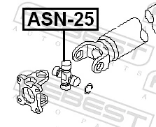 Joint, propshaft ASN-25