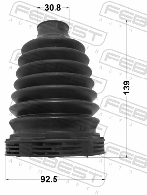 Bellow Kit, drive shaft 2315-T5ATT