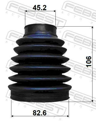 Bellow Kit, drive shaft 2217P-K5