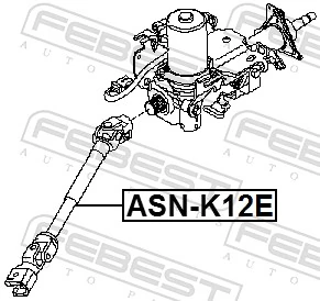 Steering Shaft ASN-K12E