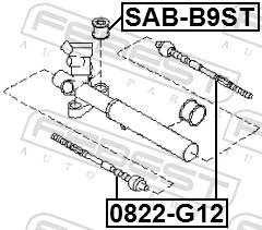 Inner Tie Rod 0822-G12