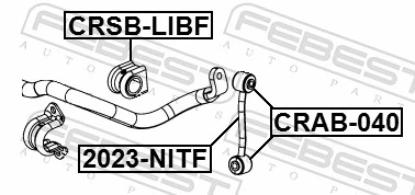 Stange/Strebe, Stabilisator 2023-NITF