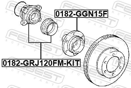 Wheel Hub 0182-GGN15F