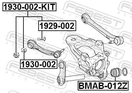 Camber Correction Screw Set 1929-002-KIT