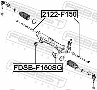 Inner Tie Rod 2122-F150