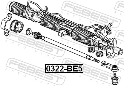 Inner Tie Rod 0322-BE5