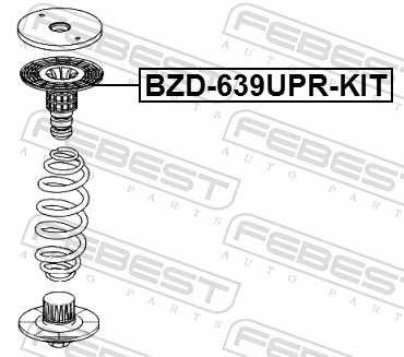 Rubber Buffer, suspension BZD-639UPR-KIT
