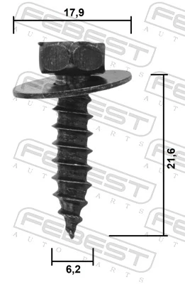 FEBEST 88570-223 Engine Guard/Skid Plate