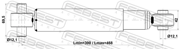 Shock Absorber 21110-011R