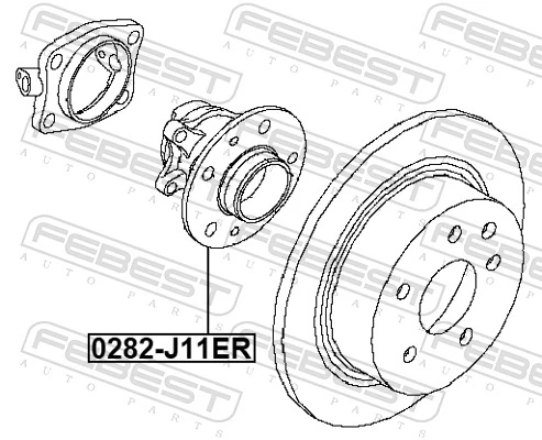 Wheel Hub 0282-J11ER