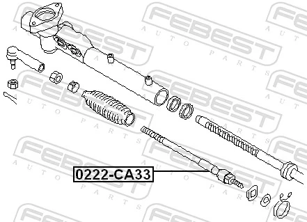 Inner Tie Rod 0222-CA33