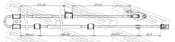 Sensor, wheel speed 12606-011