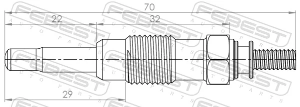 Glow Plug 16642-003