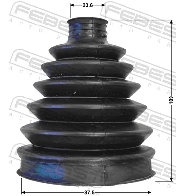 Bellow, drive shaft 0317P-RE5