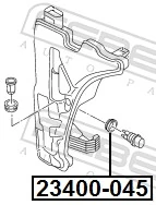 Gasket, washer fluid pump/washer fluid reservoir 23400-045