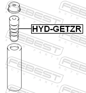 Rubber Buffer, suspension HYD-GETZR