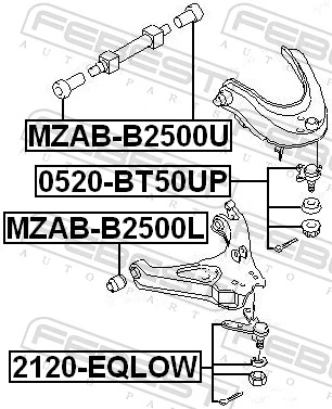 Ball Joint 2120-EQLOW
