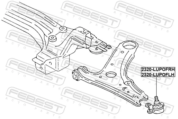 Ball Joint 2320-LUPOFLH