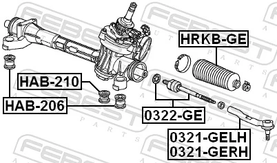 Tie Rod End 0321-GERH