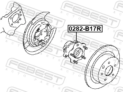 Wheel Hub 0282-B17R