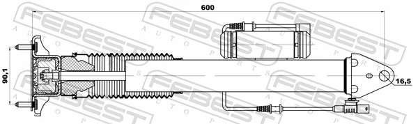 Shock Absorber 16110-001R