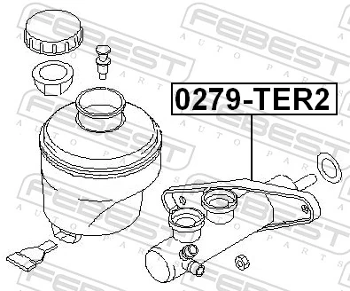 FEBEST 0279-TER2 Brake Master Cylinder
