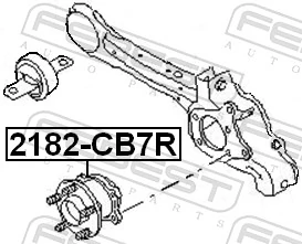 Wheel Hub 2182-CB7R