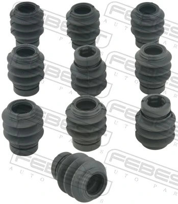 Bellow, brake caliper guide 1273-TUCSF-PCS10