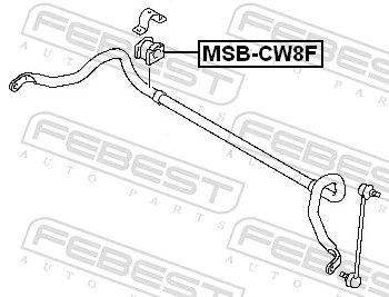Soporte, estabilizador MSB-CW8F