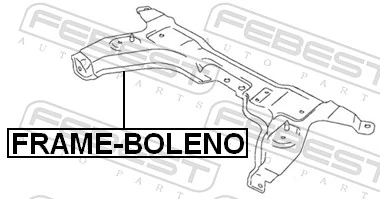 Gandar Rasuk FRAME-BOLENO