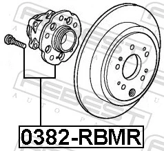 Wheel Hub 0382-RBMR