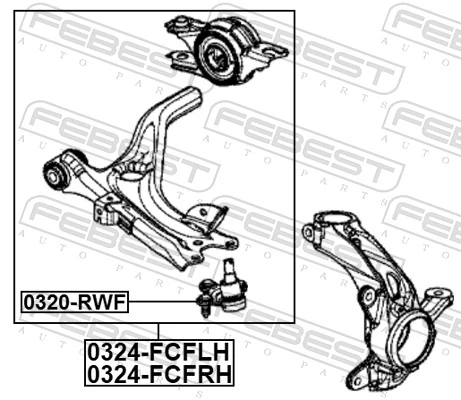 Ball Joint 0320-RWF