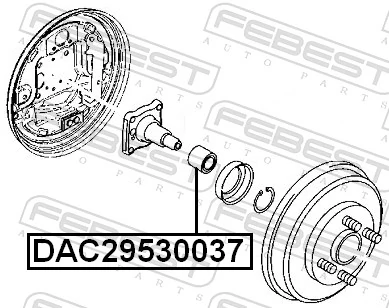 Wheel Bearing DAC29530037