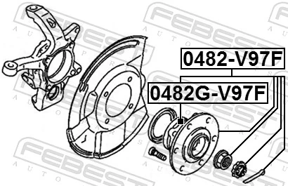 Wheel Hub 0482G-V97F